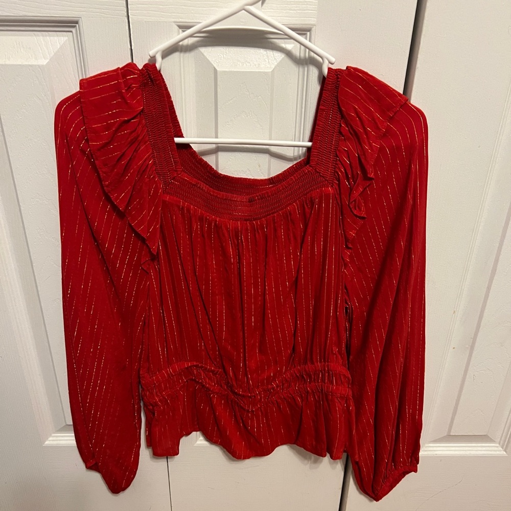 Long sleeved blouse